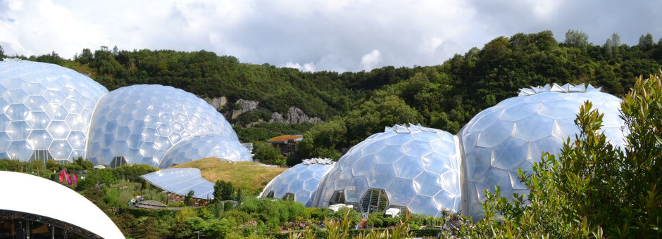 The Eden Project in Cornwall