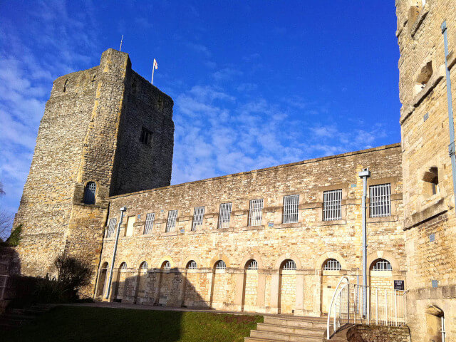 Stunning view of Oxford Castle