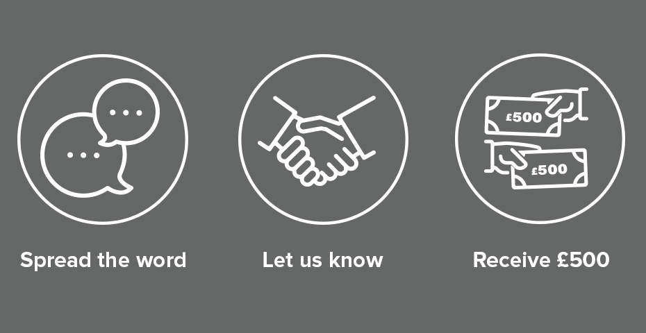 Refer a friend to Manor Cottages