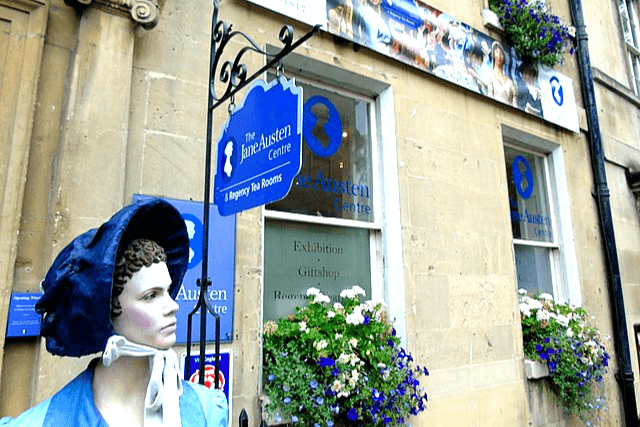 Jane Austen centre entrance