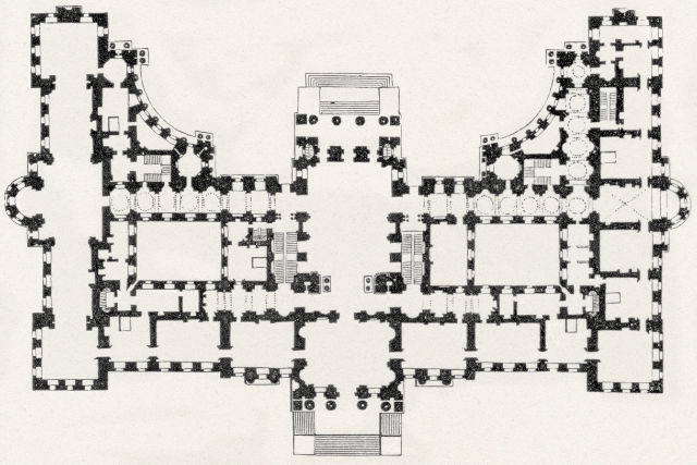 Blenheim Palace Map
